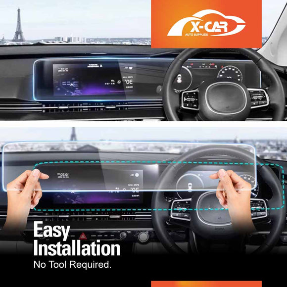 Screen Protector for Kia Carnival KA4 PE Series 2024-Onwards Touchscreen Anti-Scratch Film Cover