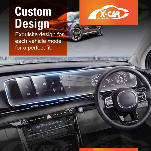 Screen Protector for Kia Carnival KA4 PE Series 2024-Onwards Touchscreen Anti-Scratch Film Cover