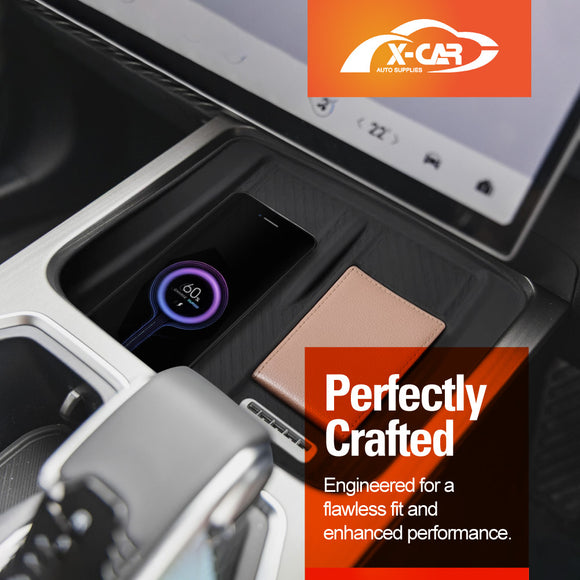 Centre Console Organiser for Jaecoo J7 2024-Onwards Armrest Tray Storage Box Wireless Charging Pad Interior Accessories