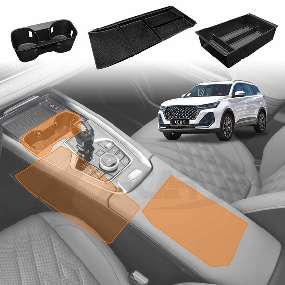 Centre Console Organiser Tray for Chery Tiggo 7 Pro 2023-Onwards Armrest Storage Box Cup Holder Car Accessories