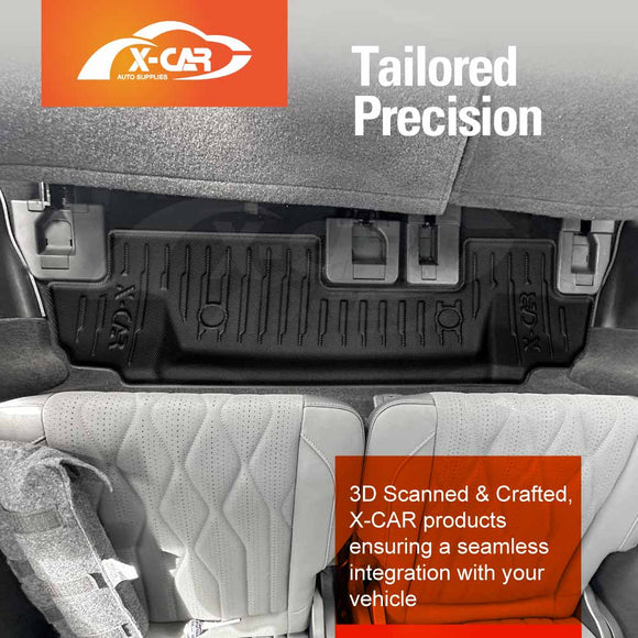 X-CAR floor mats installed in Chery Tiggo 8 car floor
