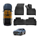 X-CAR floor mats installed in Chery Tiggo 8 car floor.
