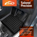 X-CAR floor mats installed in Chery Tiggo 8 car floor