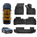 X-CAR floor mats installed in Chery Tiggo 8 car floor.
