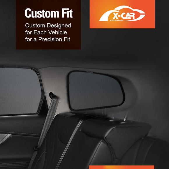 X-CAR window sun shades installed on Chery Tiggo 8 car windows.