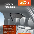 X-CAR window sun shade installed on Chery Tiggo 9 car port window.