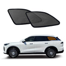 X-CAR window sun shades installed on Chery Tiggo 9 car port windows.