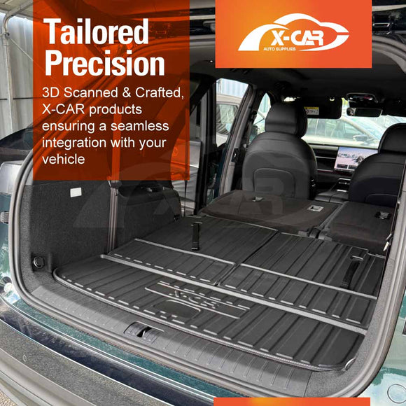 X-CAR boot liner installed in Chery Tiggo 9 car boot.