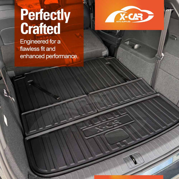 X-CAR boot liner installed in Chery Tiggo 9 car boot.