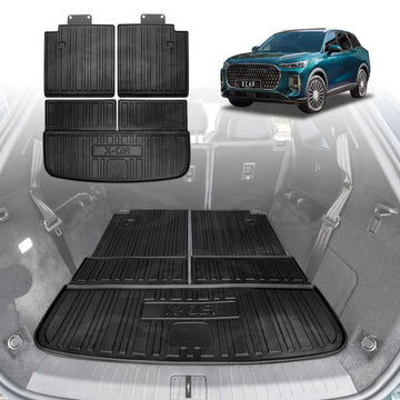 Boot Liners for Chery Tiggo 9 Super Hybrid 2025-Onwards Cargo Mats 3 Pcs