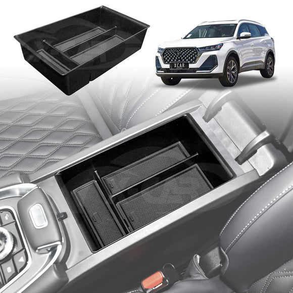 Centre Console Organiser Tray for Chery Tiggo 7 Pro 2023-Onwards Armrest Storage Box Cup Holder Car Accessories