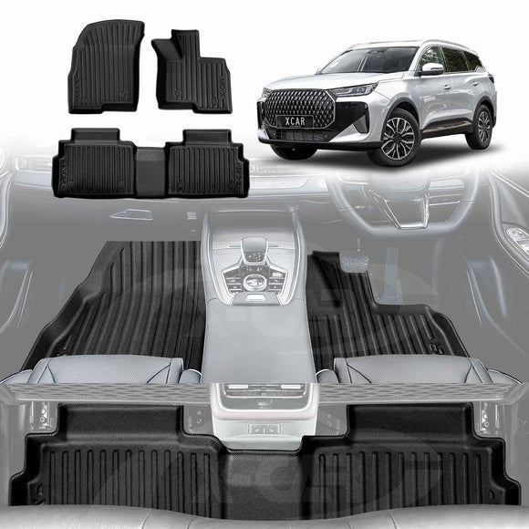 3D Floor Mats for Chery Tiggo 7 Petrol 2025-Onwards All-Weather Car Liners