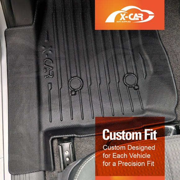3D Floor Mats for Isuzu MU-X MUX 2013-2021 All-Weather Liners