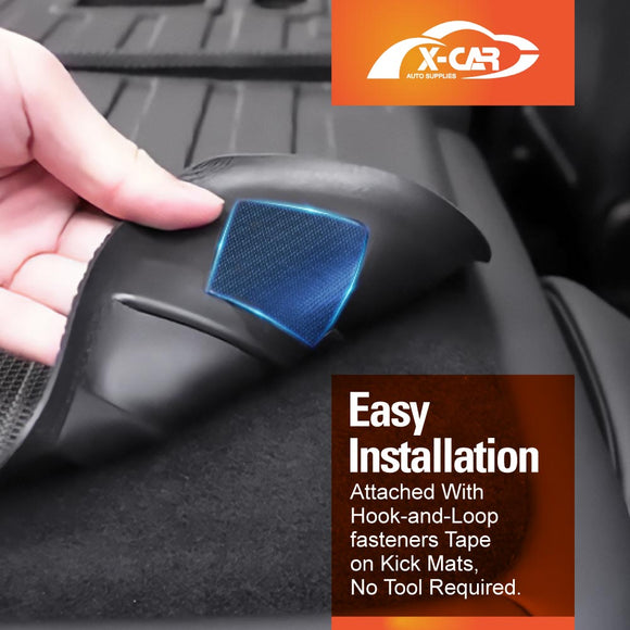 Boot Liner/ Back Seat Protector for Mahindra XUV700 2023-Onwards All Weather Cargo Mats