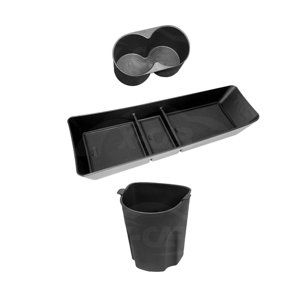 Console Organizer Tray Rubber Cup Holder Insert for BYD Dolphin 2023-2024 Storage Box