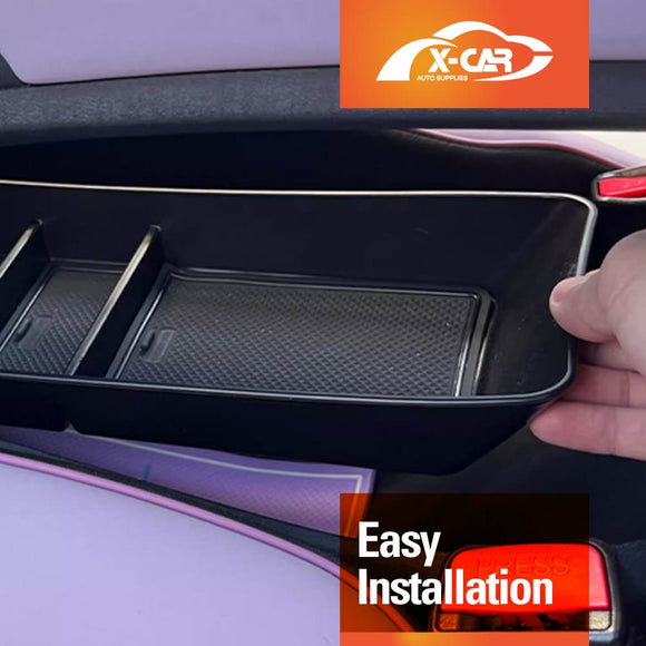 Console Organiser Tray Rubber Cup Holder Insert for BYD Dolphin 2023-2025 Storage Box