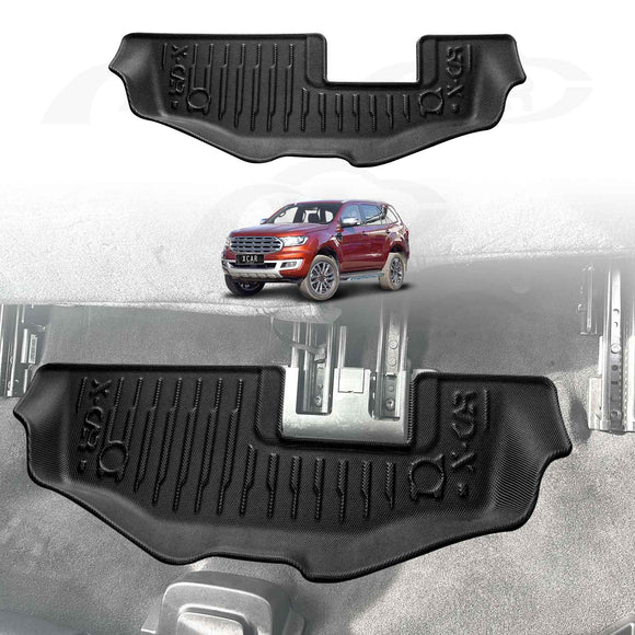 3D Floor Mats for Ford Everest 2015-2022 All-Weather Car Liners