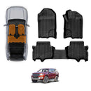 3D Floor Mats for Ford Everest 2015-2022 All-Weather Car Liners-12