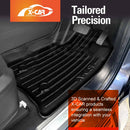 3D Floor Mats for Ford Everest 2015-2022 All-Weather Car Liners-2