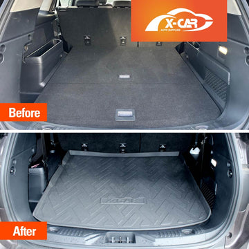 Boot Liner / Back Seat Protector for Ford Everest 2022-Onwards Cargo Trunk Mat - 0