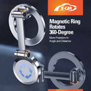 Foldable Magnetic MagSafe Phone Holder for iPhone and Android Adjustable Dashboard & Windshield Mount with Alloy Construction-15
