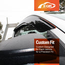 WeatherShields for Toyota Hilux Single Cab 2025-Onwards Car Weather Shields Wind Deflectors Sun Visors-4