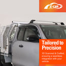 Weathershields for Toyota Hilux Auto Extra Cab 2025-Onwards Car Wind Deflectors Sun Visors-2