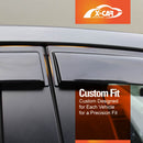 Weathershields for Volkswagen Amarok NF Series 2023-2025 Dual Cab  Car Weather Shields-5