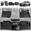 3D Floor Mats for Mitsubishi Pajero Sport 2015-2025 All-Weather Liners-1