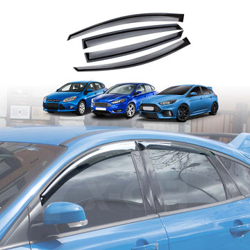 WeatherShields for Ford Focus Hatch 2011-2018 Car Weather Shields Wind Deflectors Sun Visors