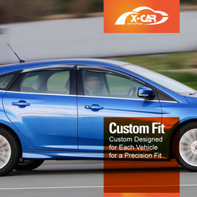 WeatherShields for Ford Focus Hatch 2011-2018 Car Weather Shields Wind Deflectors Sun Visors - 0