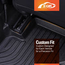 3D Floor Mats for Hyundai Santa Fe SantaFe 6/7 Seater 2024-Onwards All-Weather Liners-2