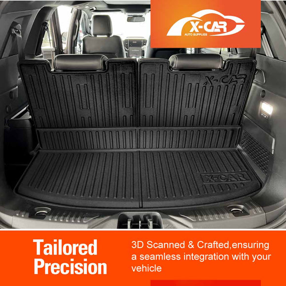 Boot Liner / Back Seat Protector for Ford Everest 2015-2022