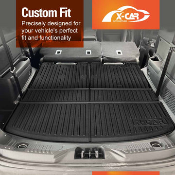 Boot Liner / Back Seat Protector for Ford Everest 2022-Onwards Cargo Trunk Mat - 0