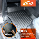 3D Floor Mats for Ford Everest 2022-Onwards All-Weather Liners-3