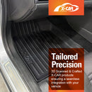 3D Floor Mats for Ford Falcon Ute FG 2008-2016 All-Weather Car Liners-6