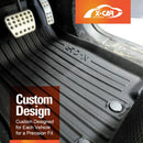 3D Floor Mats for Ford Falcon Ute FG 2008-2016 All-Weather Car Liners-4