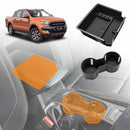 Organizer Tray for Ford Ranger Dual Cab 2011-2022 Armrest Centre Console Storage Box Cup Holder-1