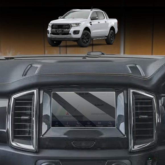 Tempered Glass Screen Protector for Ford Ranger 2011-2022 Dual Cab Touchscreen Anti-Scratch Cover Accessories