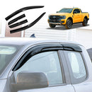 WeatherShields for Ford Next-Gen Ranger Extra Super Cab 2022-2025 Car Weather Shields Wind Deflectors Sun Visors-1