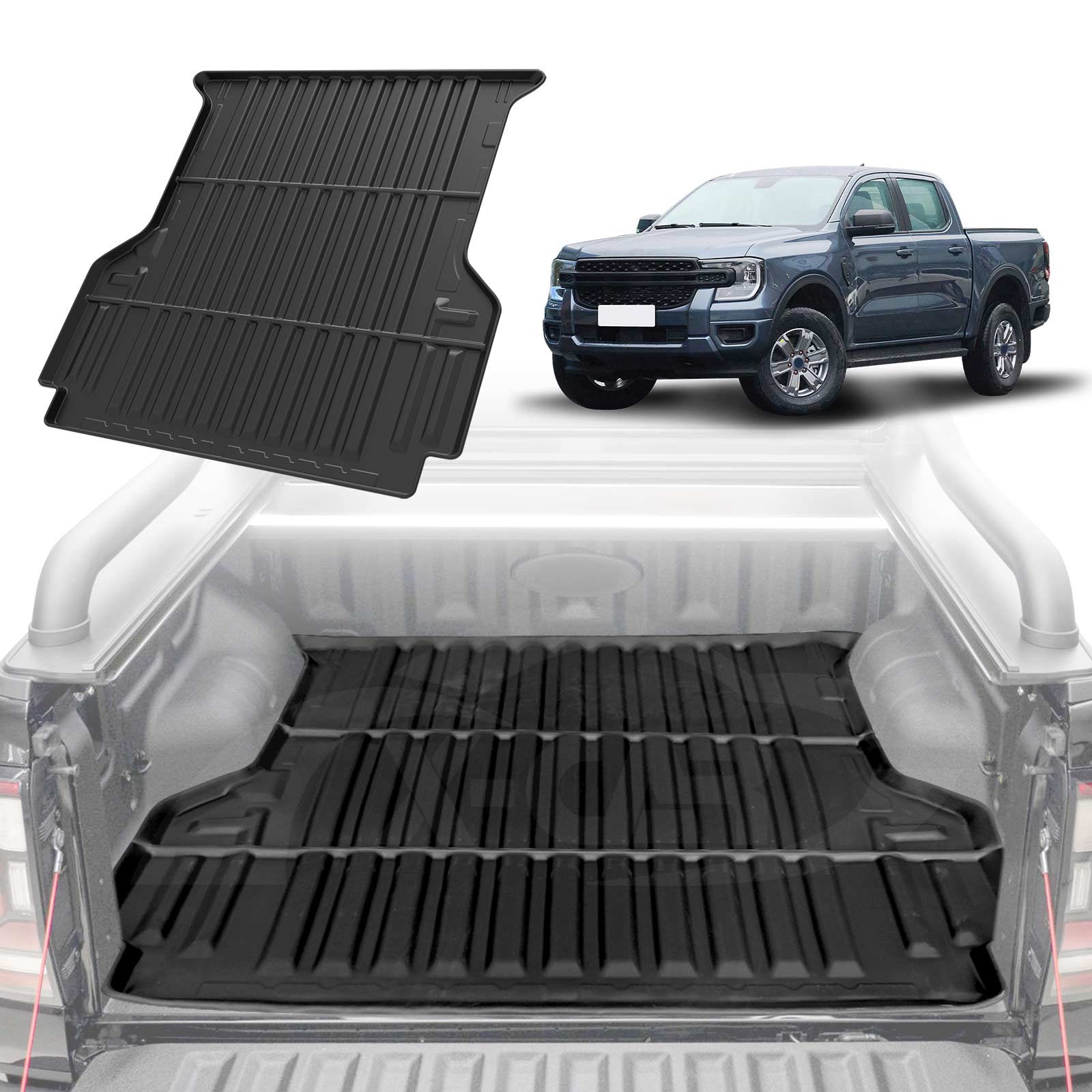 Tub Liner for Ford Next-Gen Ranger Raptor RA 2022-2025 Heavy Duty Carg ...