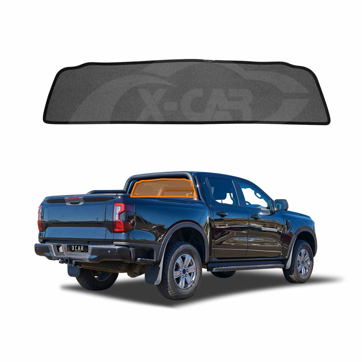 Ford Ranger Next Gen 2022-Onwards Window Sun Shades | X-CAR