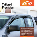 WeatherShields for Ford Ranger Extra/Super Cab 2011-2022 Car Weather Shields Wind Deflectors Sun Visors-2