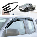 WeatherShields for Ford Ranger Extra/Super Cab 2011-2022 Car Weather Shields Wind Deflectors Sun Visors-1