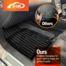 3D Floor Mats for Ford Performance Vehicle FPV F6 GS GT 2008-2014 All-Weather Car Liners-2