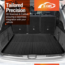 Boot Liner/ Back Seat Protector for Mercedes-Benz GLE 7 Seater 2018-Onwards All Weather Car Mat - 0