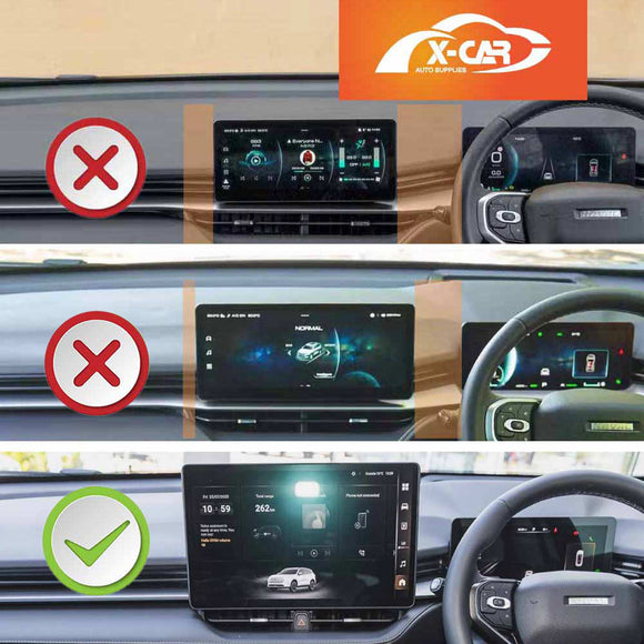 Tempered Glass Dash Centre Console Screen Protector for GWM Haval H6 GT 2026-Onwards