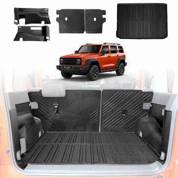Boot Liner / Back Seat Protector for GWM Tank 300 2023-Onwards Boot Side Liner Mats