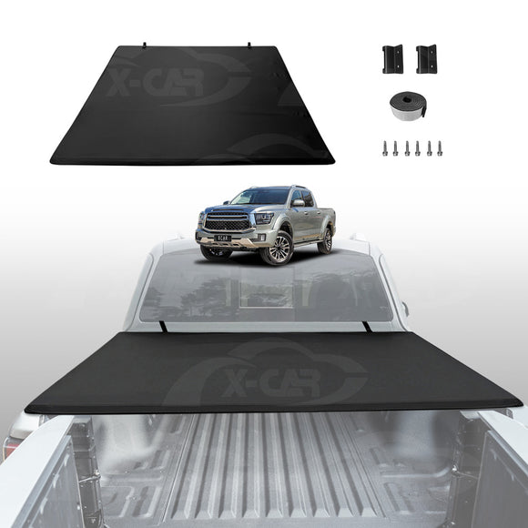 Soft Tonneau Cover for GWM Cannon Alpha 2024-Onwards Tri-Fold Ute Tub Bed Cover