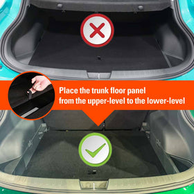 Boot Liner/ Back Seat Protector for GWM Ora 5 2026-Onwards All Weather Cargo Trunk Mat - 0